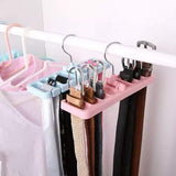 Tie and belt hanger