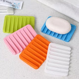Silicone soap dish