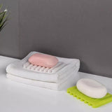 Silicone soap dish