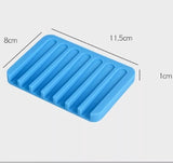 Silicone soap dish