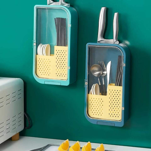 Wall spoon holder
