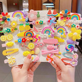 Colorful hairclips (Pack of 14)