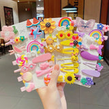 Colorful hairclips (Pack of 14)