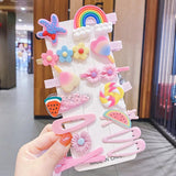 Colorful hairclips (Pack of 14)