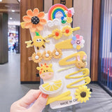 Colorful hairclips (Pack of 14)