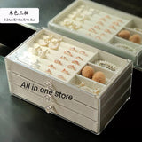 Flannel jewellery and cosmetic storage