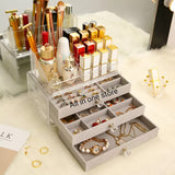 Flannel jewellery and cosmetic storage