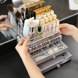 Flannel jewellery and cosmetic storage
