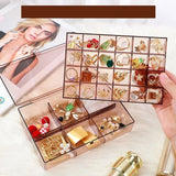 Acrylic jewellery box double layer