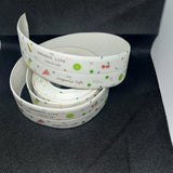 white printed sealing tape