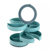 Multi-layer rotating jewellery box