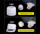 Transparent plastic spout pouch
