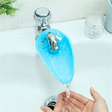 Creative faucet extender