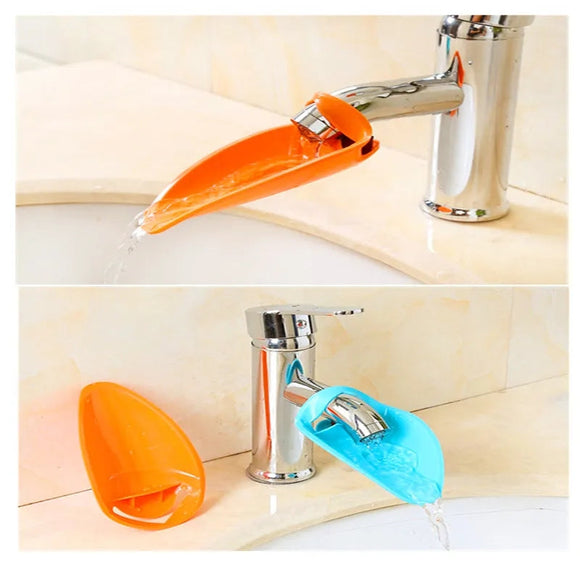 Creative faucet extender