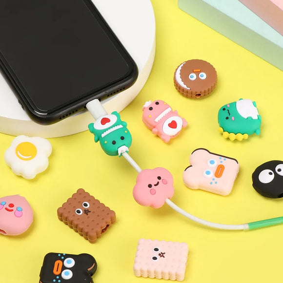 Cartoon Charging Protective Cover Winder