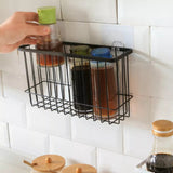Kitchen Bathroom Iron Wire Basket