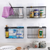 Kitchen Bathroom Iron Wire Basket