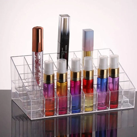 Crystal Clear Lipstick holder 24 grid