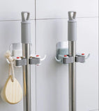 Grip & Hang mop holder