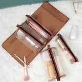 Foldable Makeup & Cosmetic Pouch