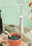 Electric Milk Frother Egg Beater Rechargeable