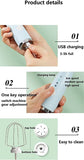 Electric Milk Frother Egg Beater Rechargeable