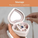 Tiny Heart Jewelry Case