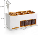 Multifunction Seasoning Rack & Knife Holder