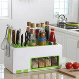 Multifunction Seasoning Rack & Knife Holder