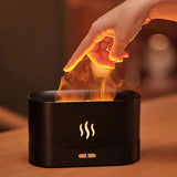 Flame Humidifier And Fragrance Diffuser -7 Flame Colors