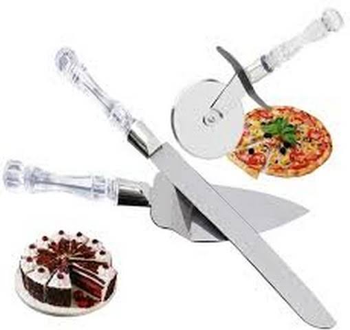 Cake and Pizza cutter (Set of 3)