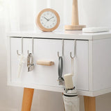 S-shaped Cabinet Double Hook Organizer