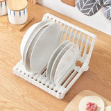 Innovative Foldable Dish Plates Drying Rack