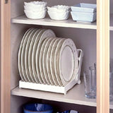 Innovative Foldable Dish Plates Drying Rack