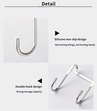 S-shaped Cabinet Double Hook Organizer