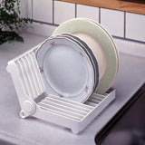 Innovative Foldable Dish Plates Drying Rack
