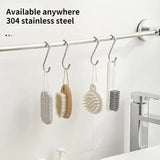 S-shaped Cabinet Double Hook Organizer
