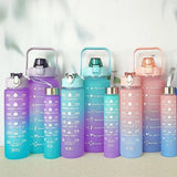 3pcs sports water bottle