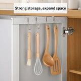 S-shaped Cabinet Double Hook Organizer