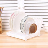 Innovative Foldable Dish Plates Drying Rack
