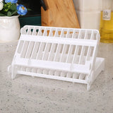 Innovative Foldable Dish Plates Drying Rack